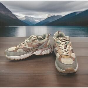 Hoff Sneakers Multicolor City Style Women Athletic Shoes Size 6.5 Suede